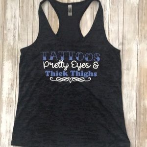 Workout Tank with Custom Design